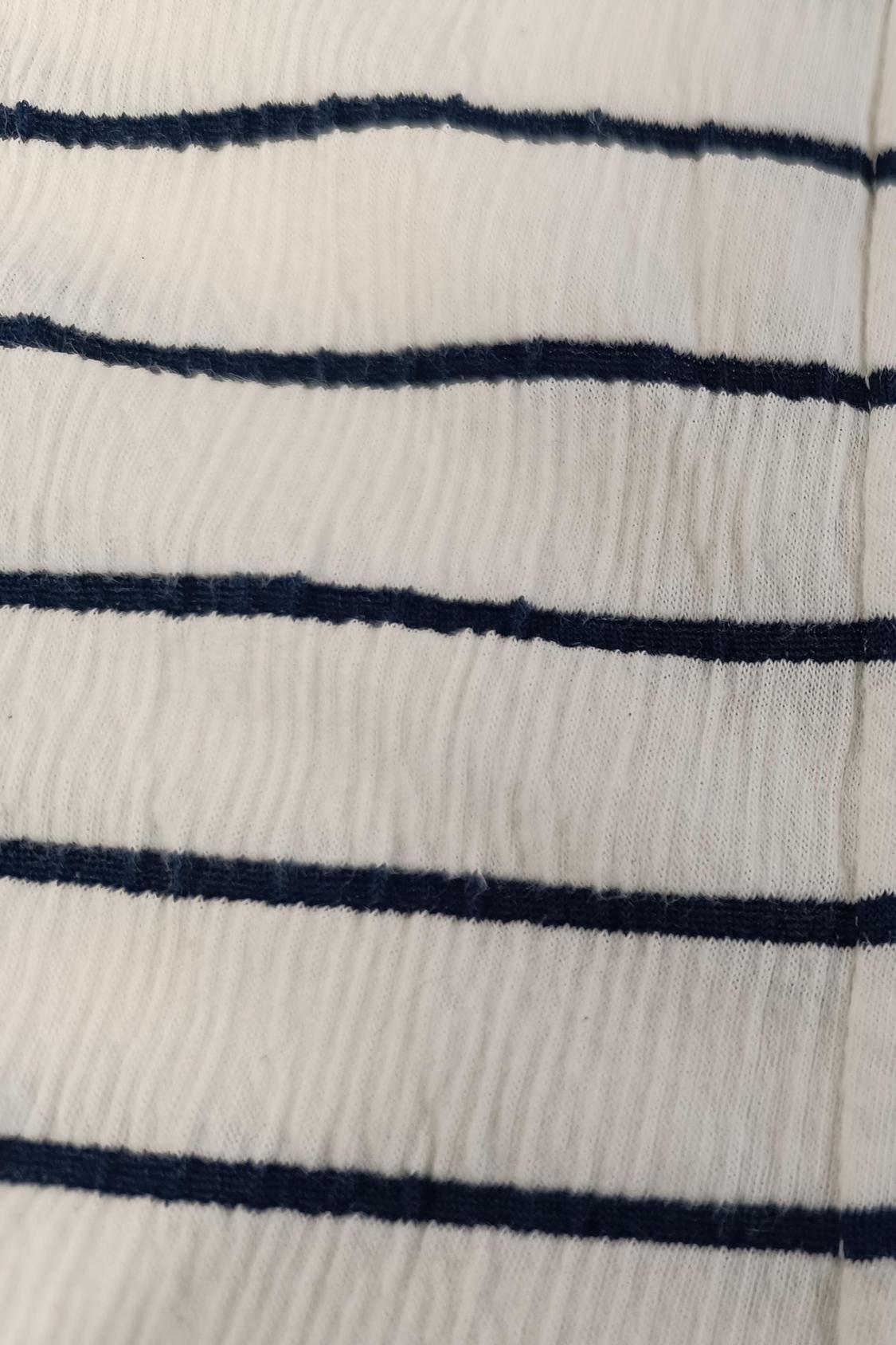 STRIPY TEXTURED JUMPSUIT - Image 4
