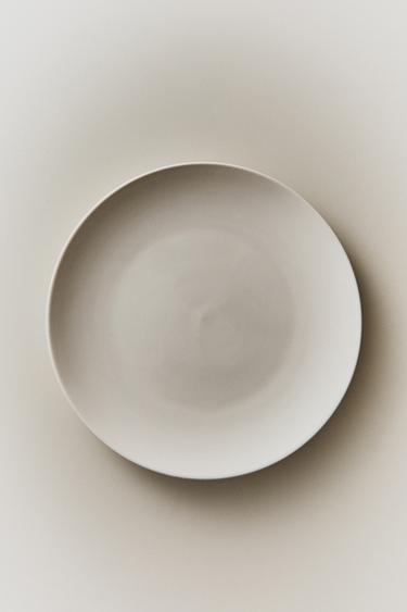 ASSIETTE PLATE GRÈS - Blanc de Zara - Image 4