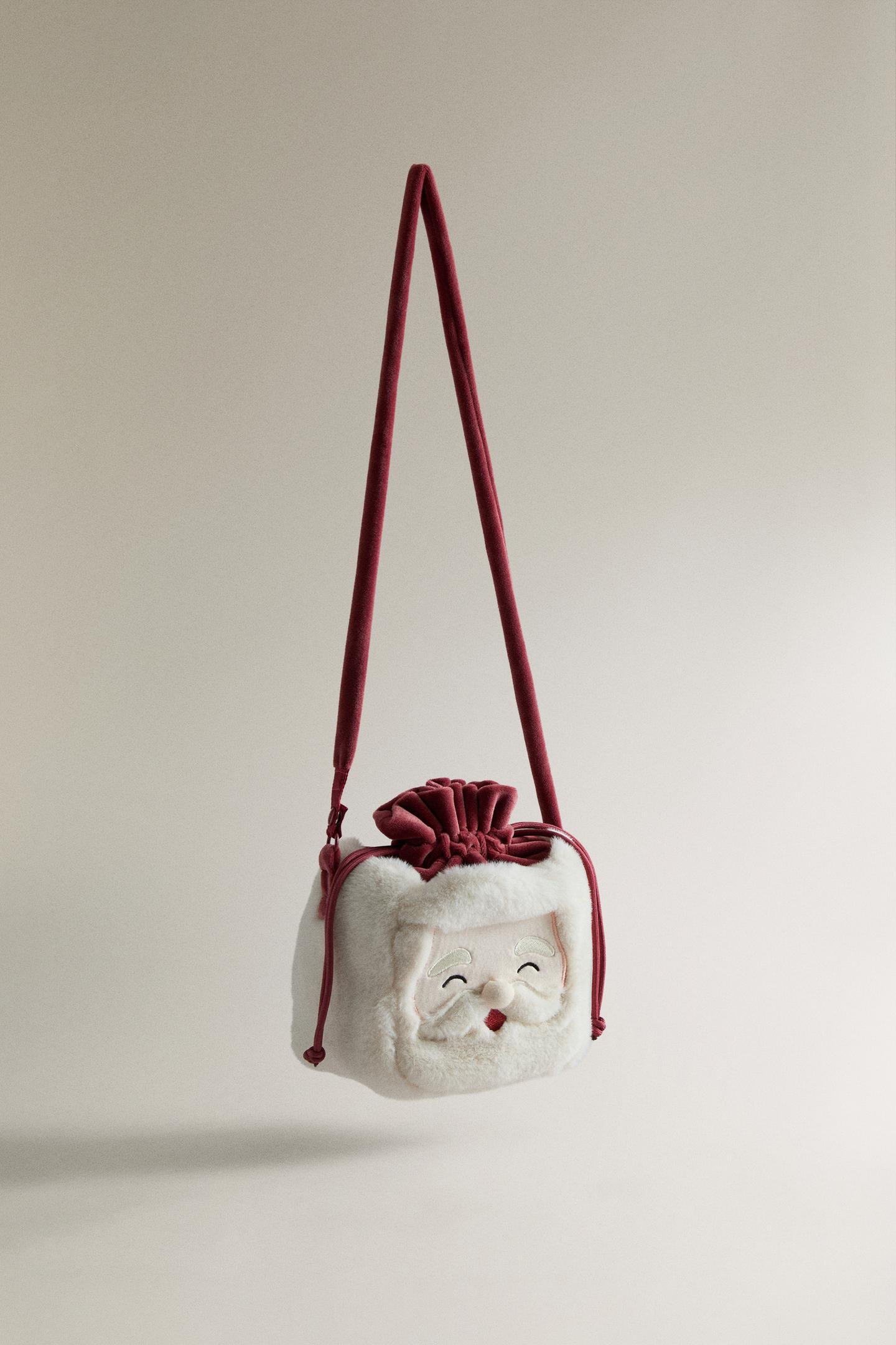 Детская сумка Zara Santa Claus Christmas, цвет: Красный — фото 3