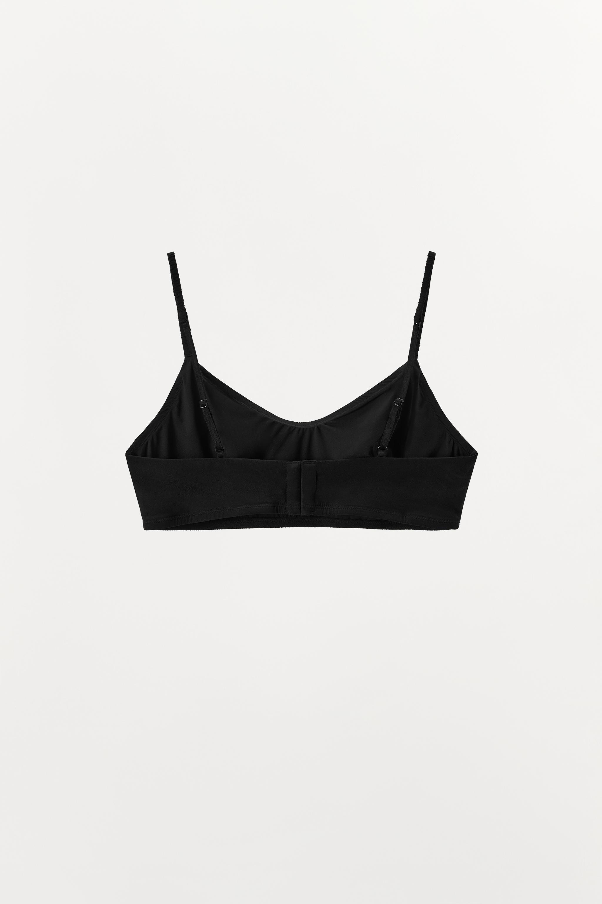 SILK BANDEAU BRA