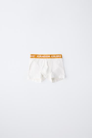 6-14 ANS/ LOT DE TROIS BOXERS À INSCRIPTION - Multicolore de Zara - Image 2