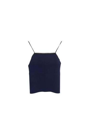 TOP NEOPRENO ENCAJES LATERALES