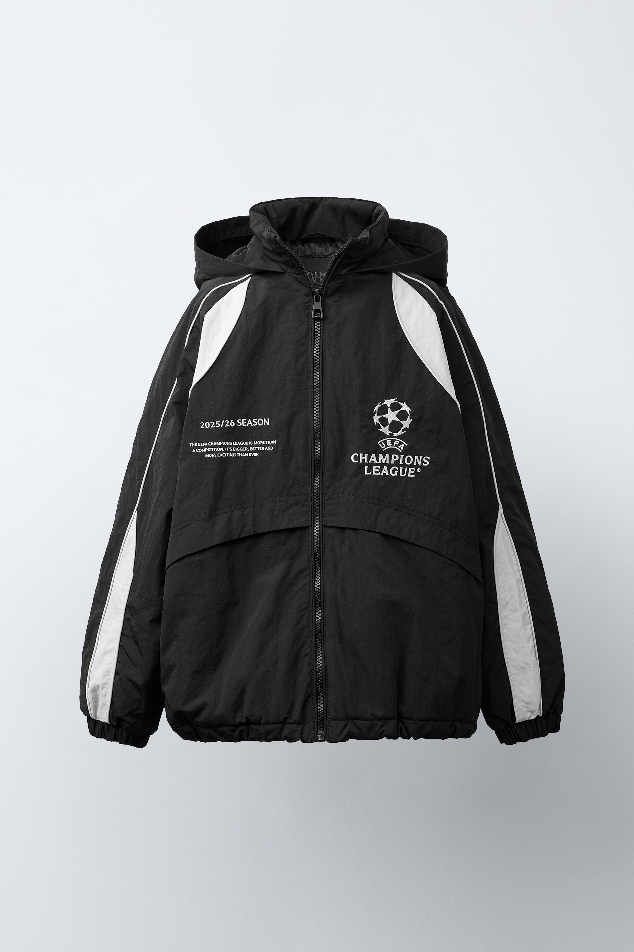 UEFA CHAMPIONS LEAGUE ®撥水加工フード付きジャケット