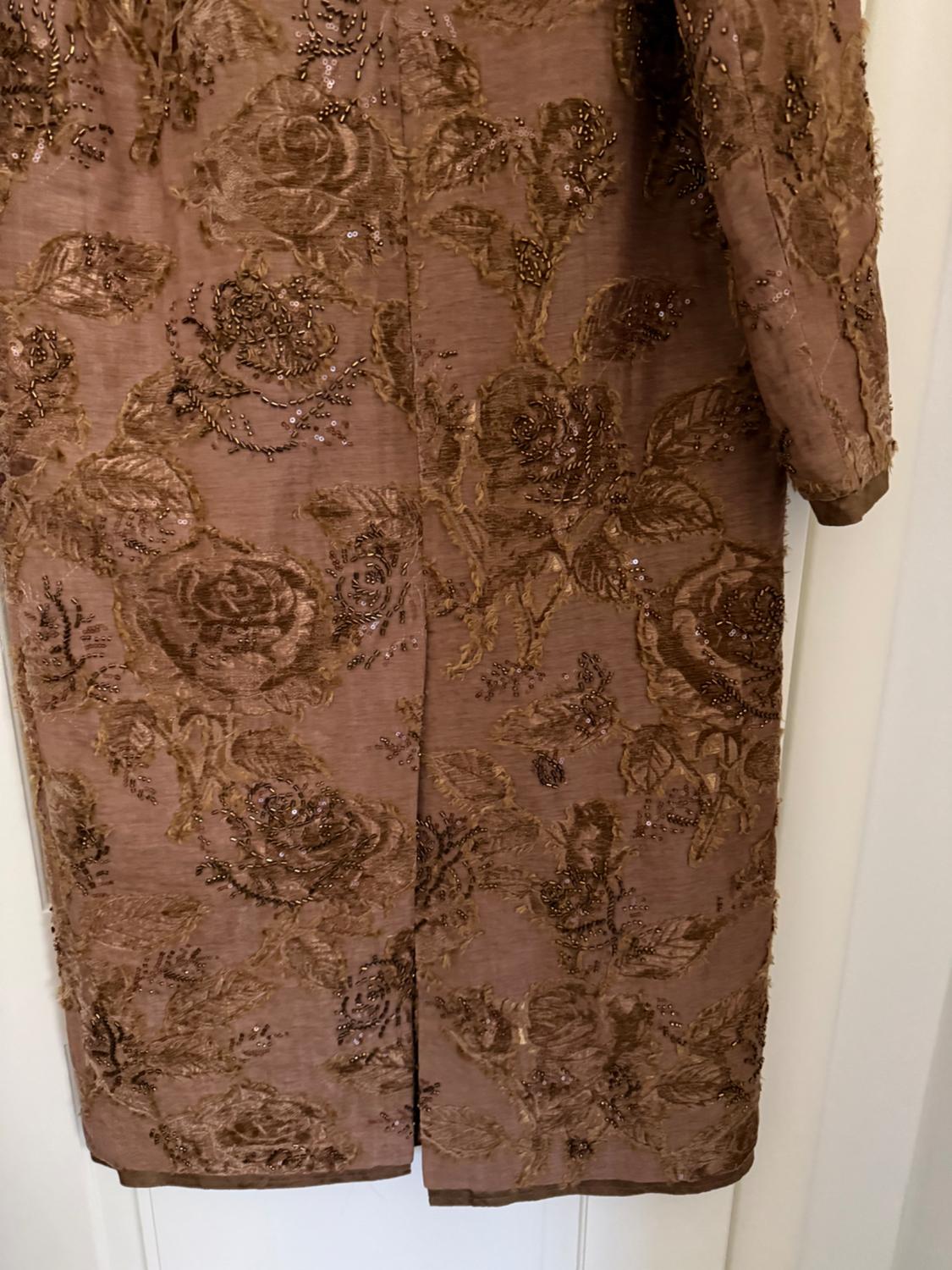 EMBROIDERED LONG COAT ZW COLLECTION LIMITED EDITION - Image 5
