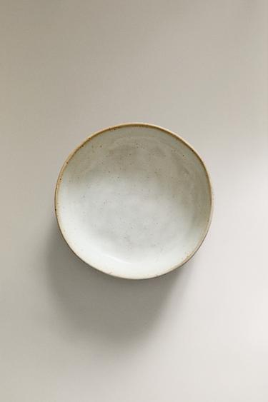 BOWL WITH RAISED DESIGN - Oyster-white by Zara - Image 4