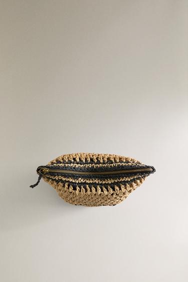 SMALL PAPER WASH BAG - Two-tone by Zara - Image 3