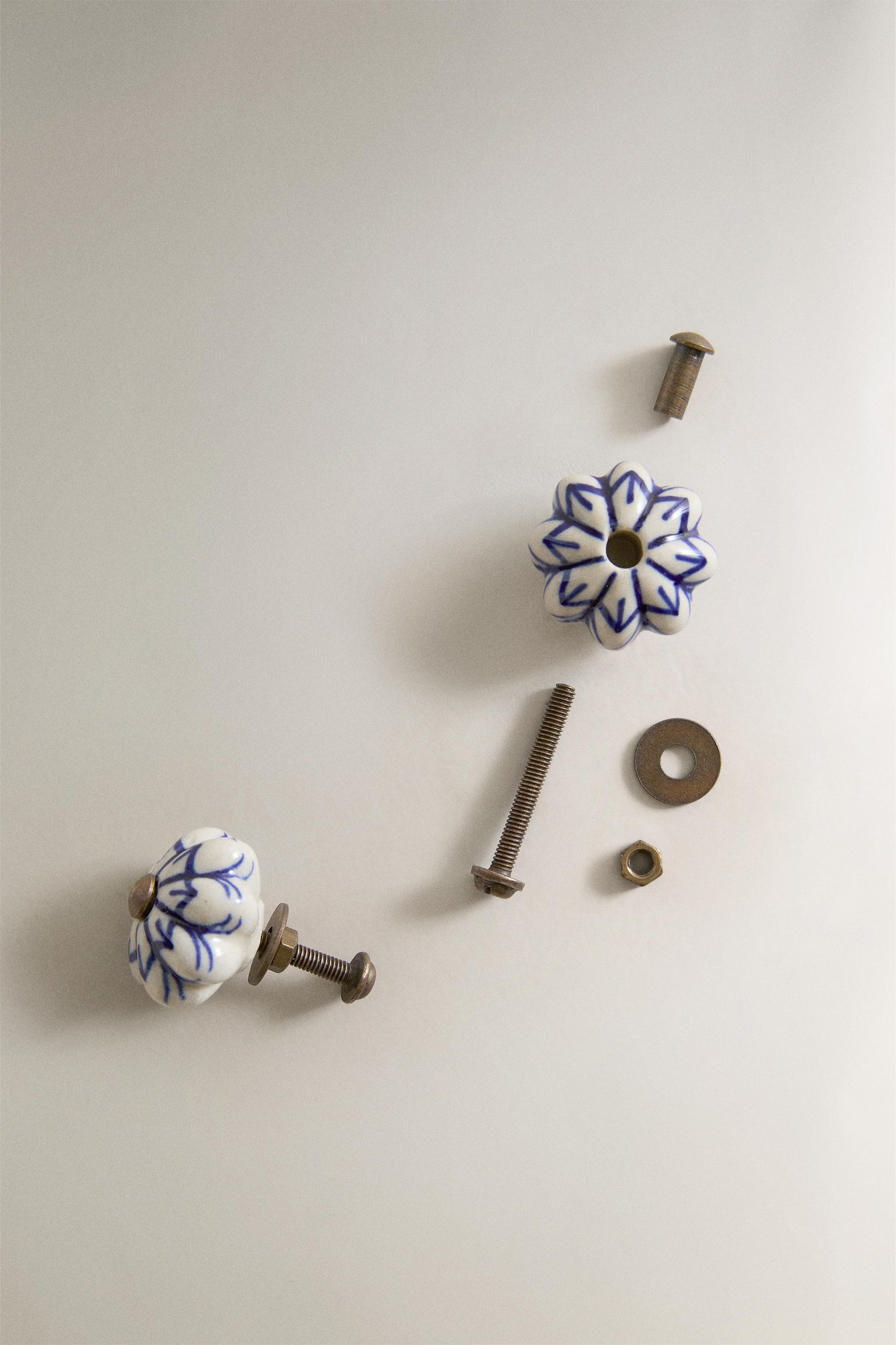 PACK OF STONEWARE DOOR KNOBS (PACK OF 2)