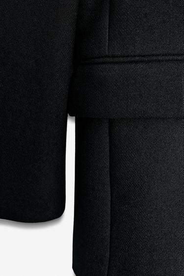 VESTE AVEC DE LA LAINE LIMITED EDITION - Noir de Zara - Image 6