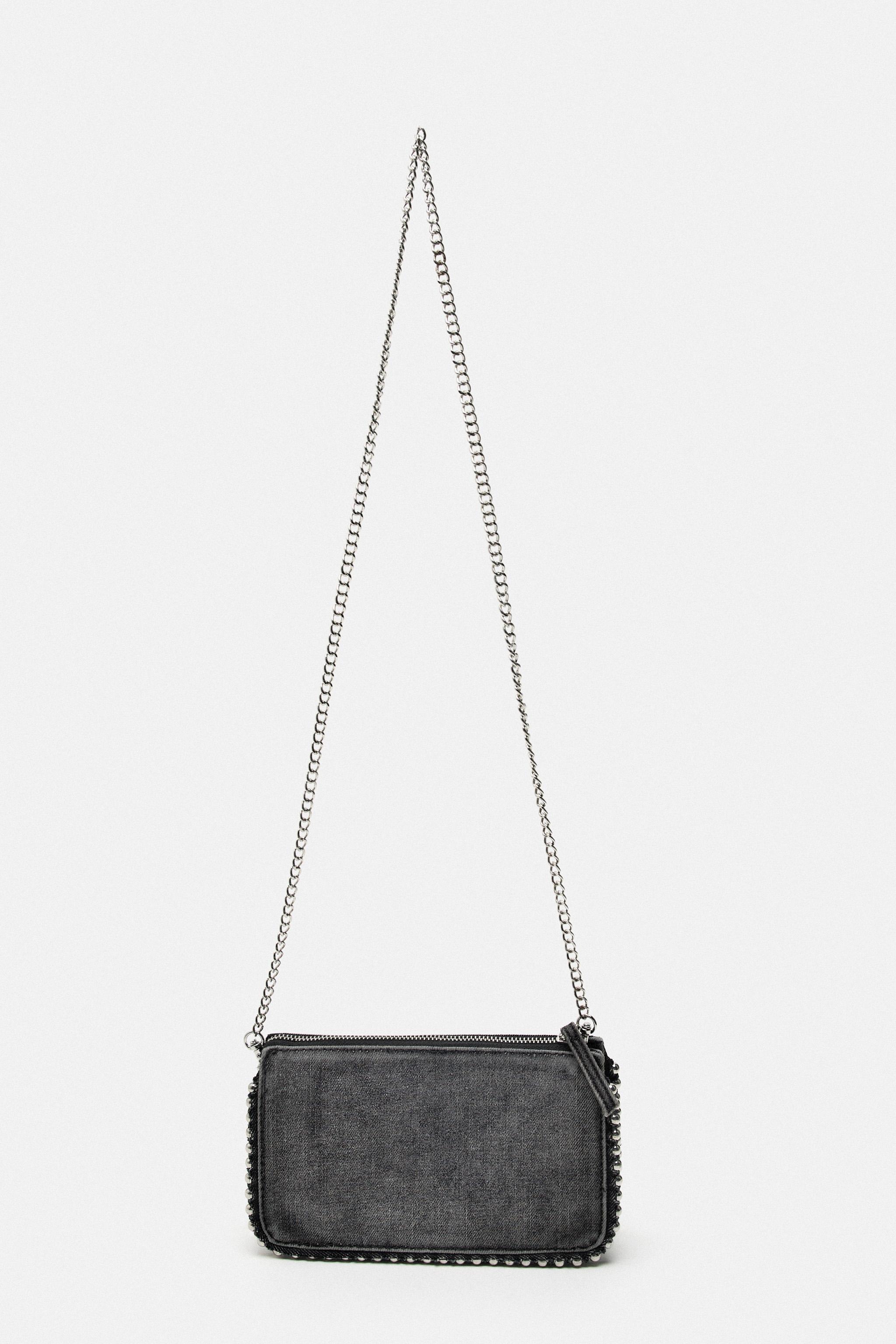 Zara studded clearance crossbody bag