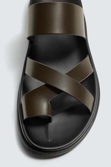 STRAPPY SANDALS - Sea green by Zara - Image 5