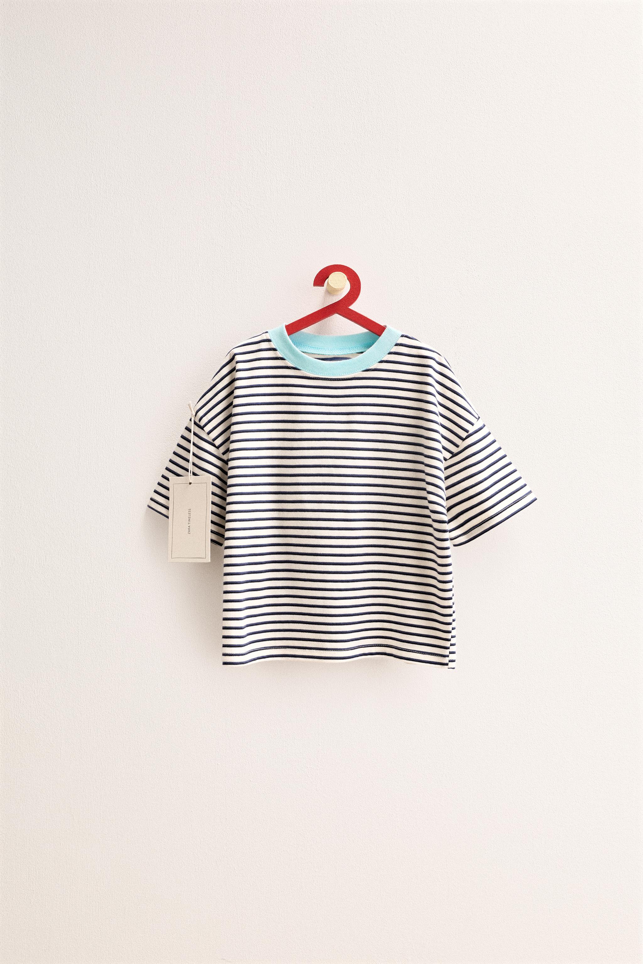 ZARA TIMELESS - STRIPED RINGER T-SHIRT