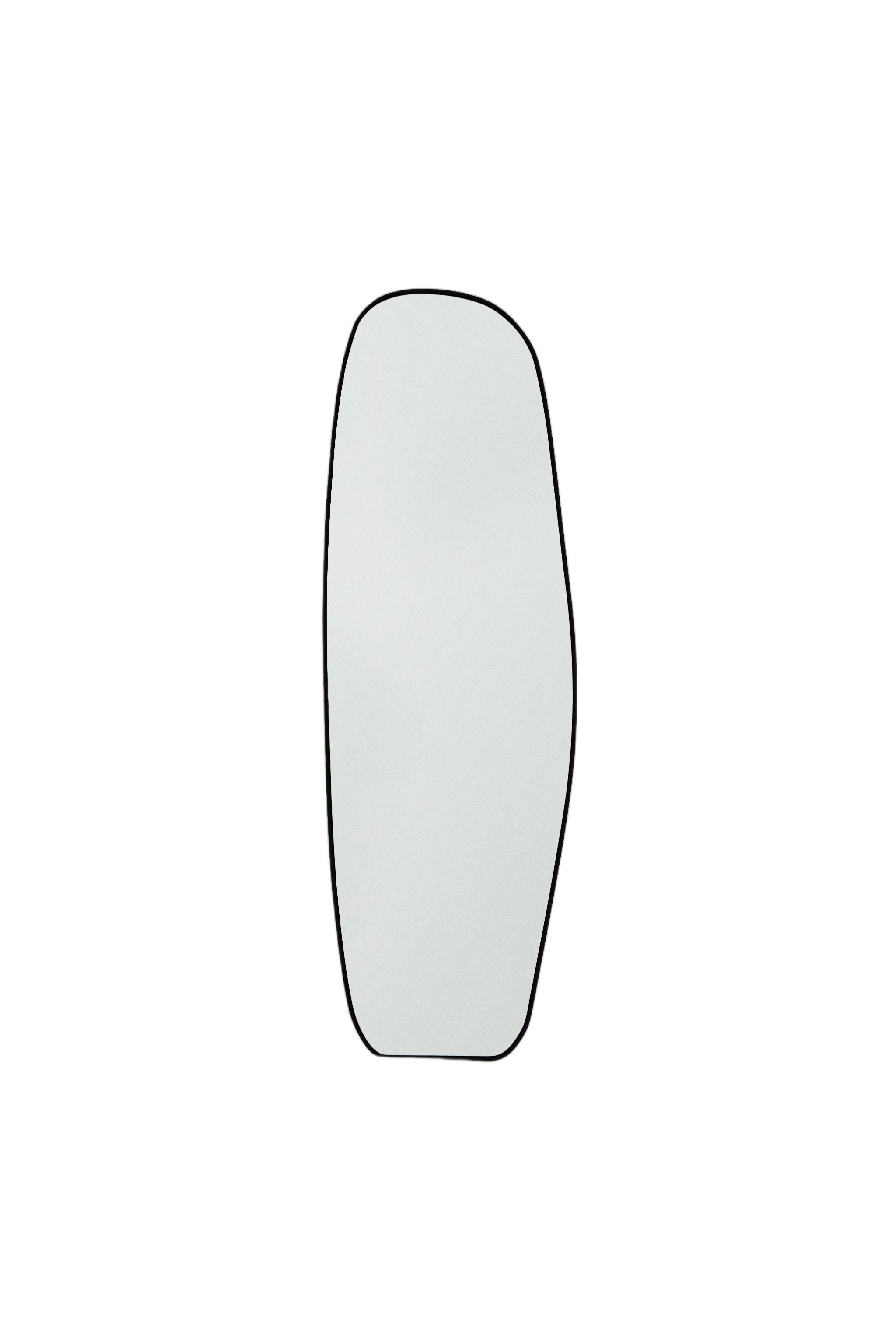 イレギュラーシェイプ 縦長ミラー - ブラック | ZARA Japan / 日本