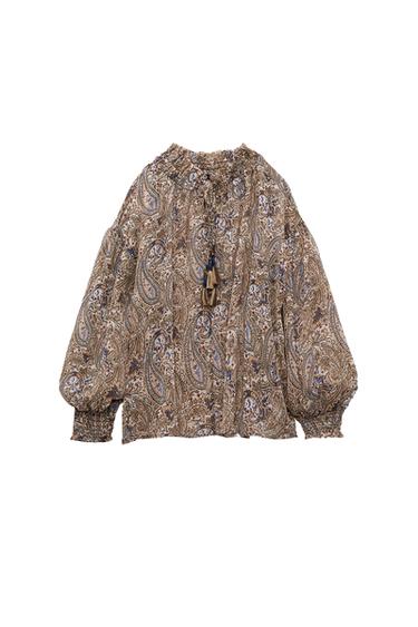 PRINTED BLOUSE