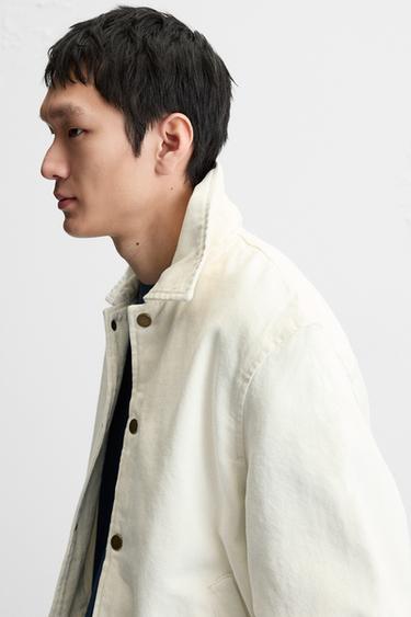 BOMBER JACKET - Ecru by Zara - Image 5
