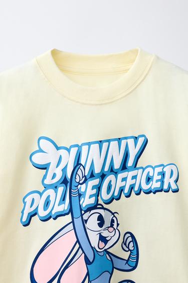 ZOOTROPOLIS © DISNEY PRINT T-SHIRT - Mid-ecru by Zara - Image 2
