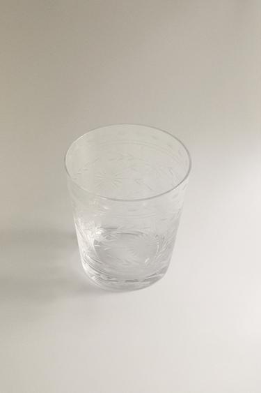 ENGRAVED GLASS TUMBLER - 990 by Zara - Image 1