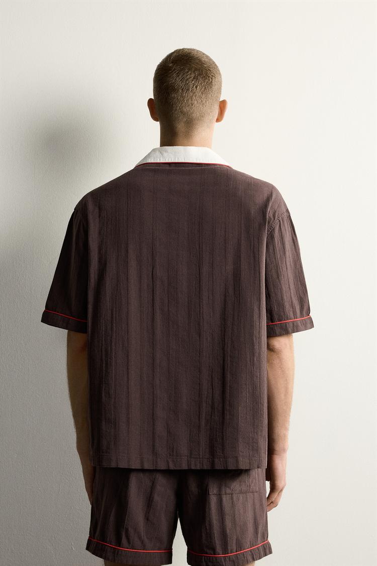 Camisa de corte relajado con bordado de chile 3