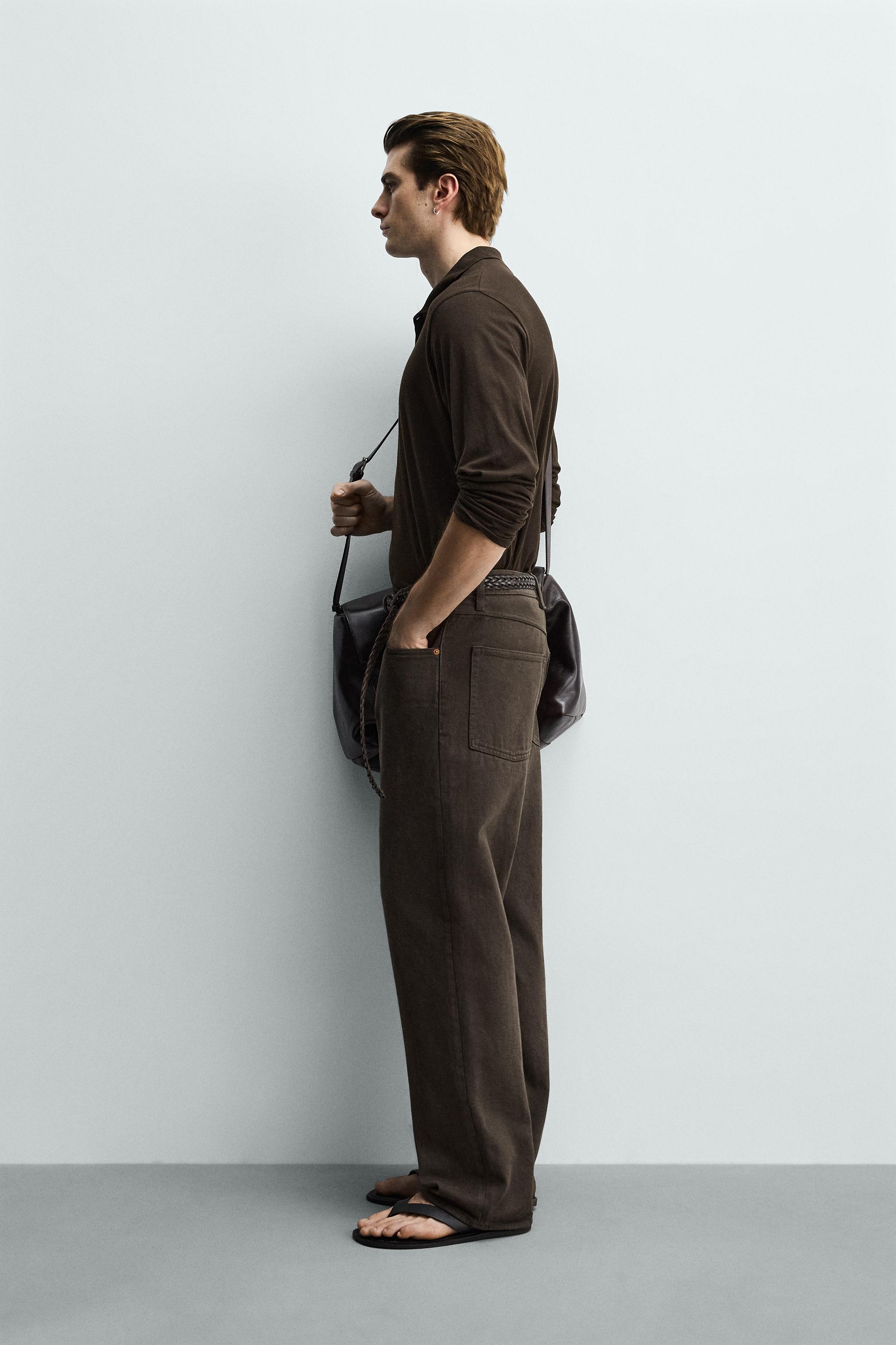 POLO REGULAR FIT EN COTON STRUCTURÉ