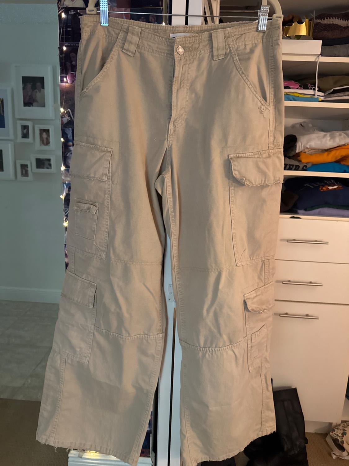 PANTALÓN TRF CARGO WIDE LEG