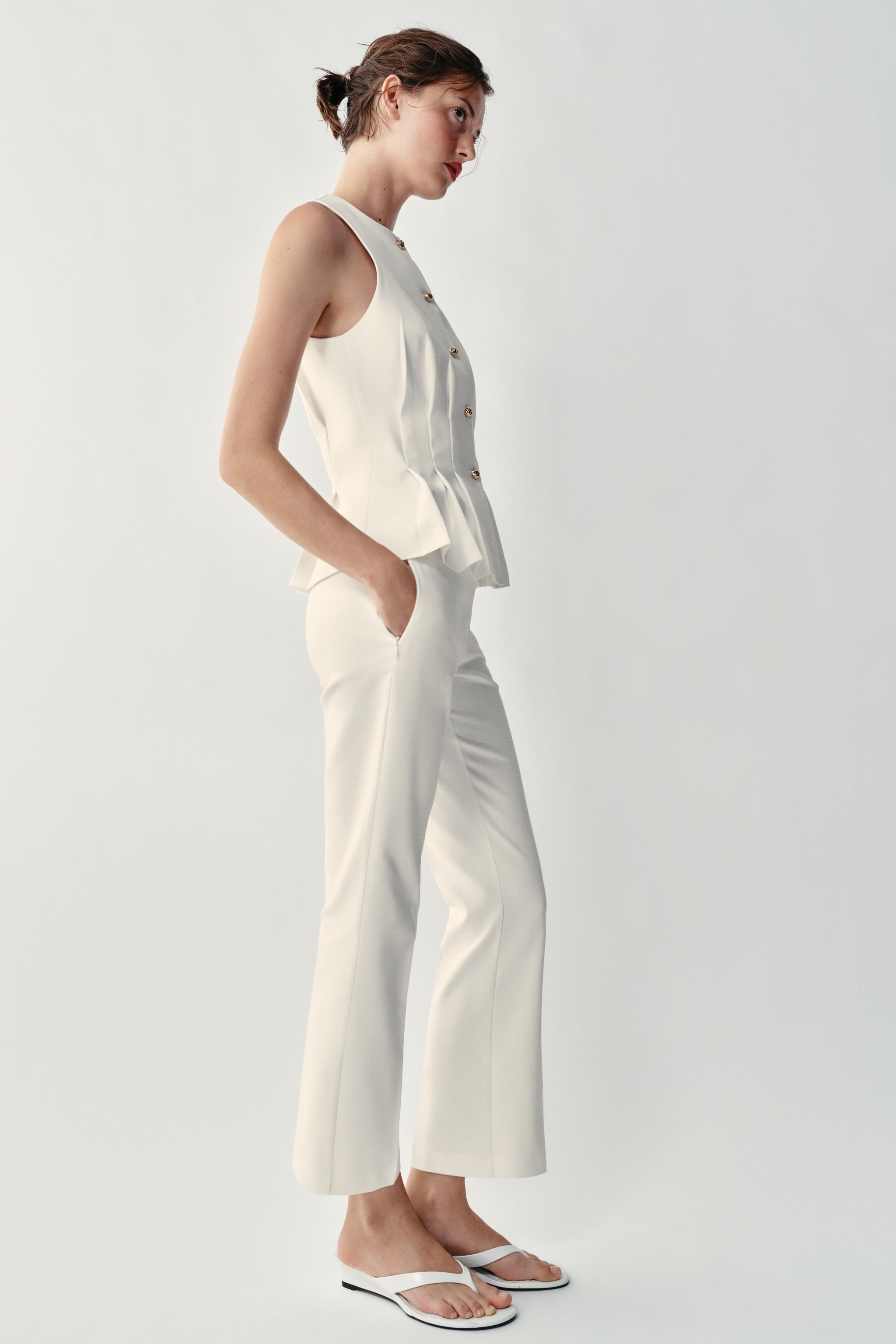 MINI FLARE PANTS - thumbnail 4