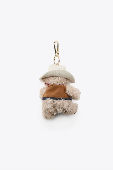 PORTE-CLÉS CHARM OURSON COWBOY - Beige de Zara - Image 3