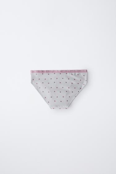 6-14 ANS/ LOT DE TROIS CULOTTES CINNAMOROLL © SANRIO - Mauve de Zara - Image 3