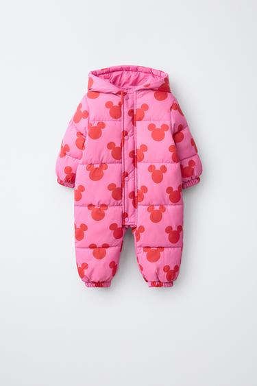 MICKEY MOUSE © DISNEY WATER-REPELLENT PADDED SUIT - Pink de Zara