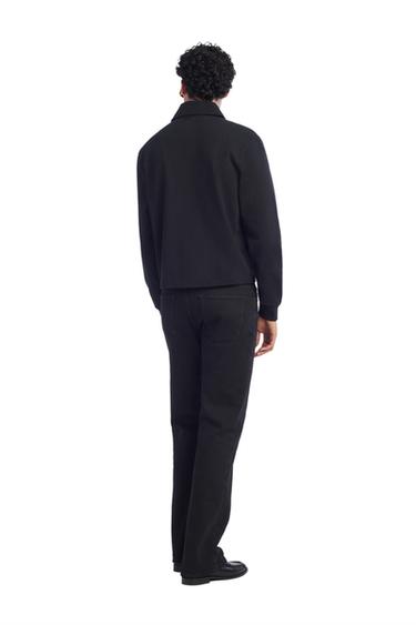 JEANS FLARE FIT - Nero di Zara