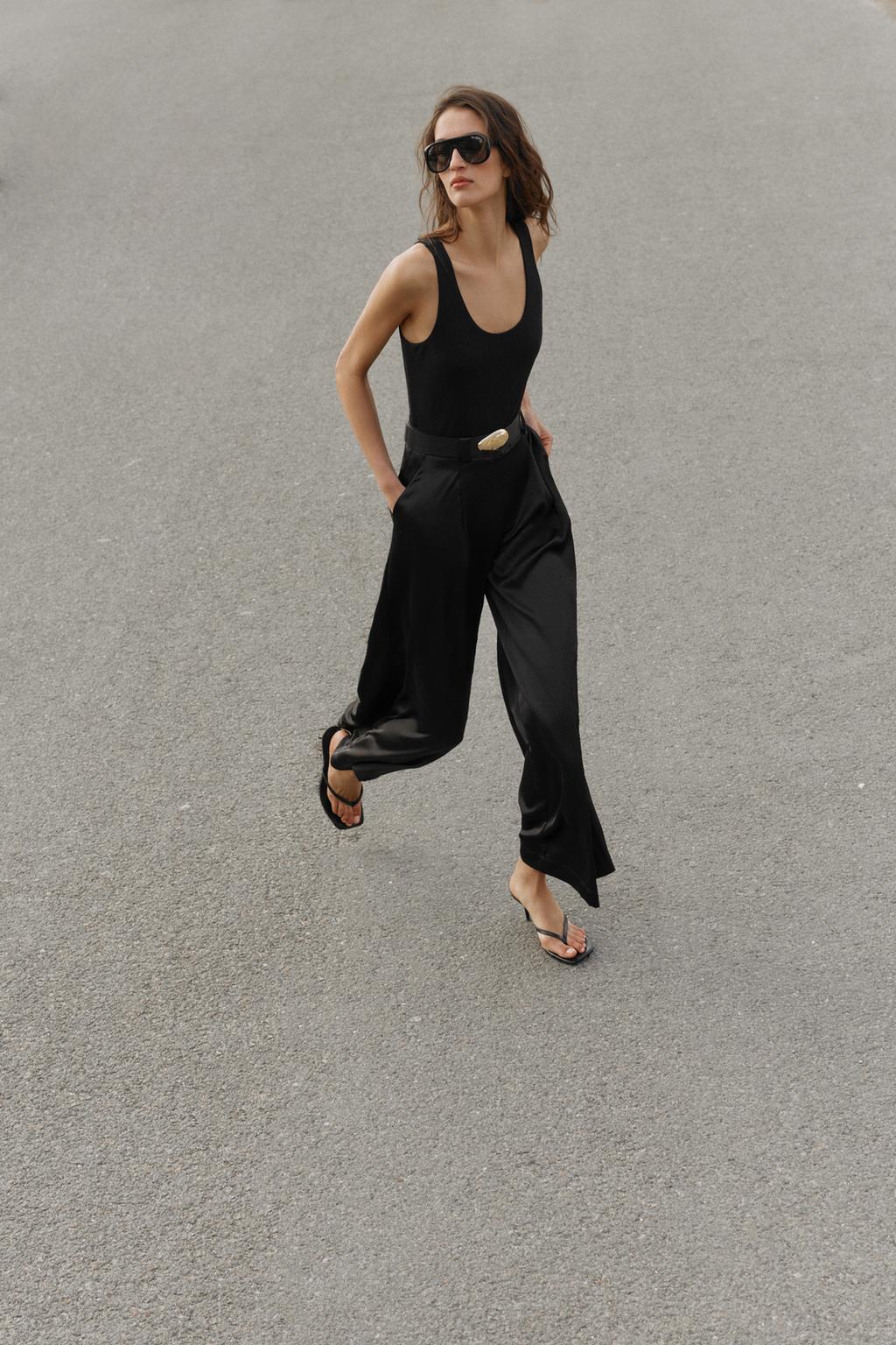 BELTED COMBINATION JUMPSUIT - image 2
