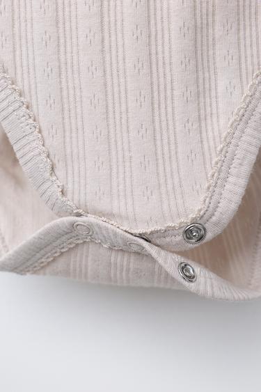 6 MOIS-3 ANS/ LOT DE TROIS BODYS À MANCHES LONGUES - Multicolore de Zara - Image 3