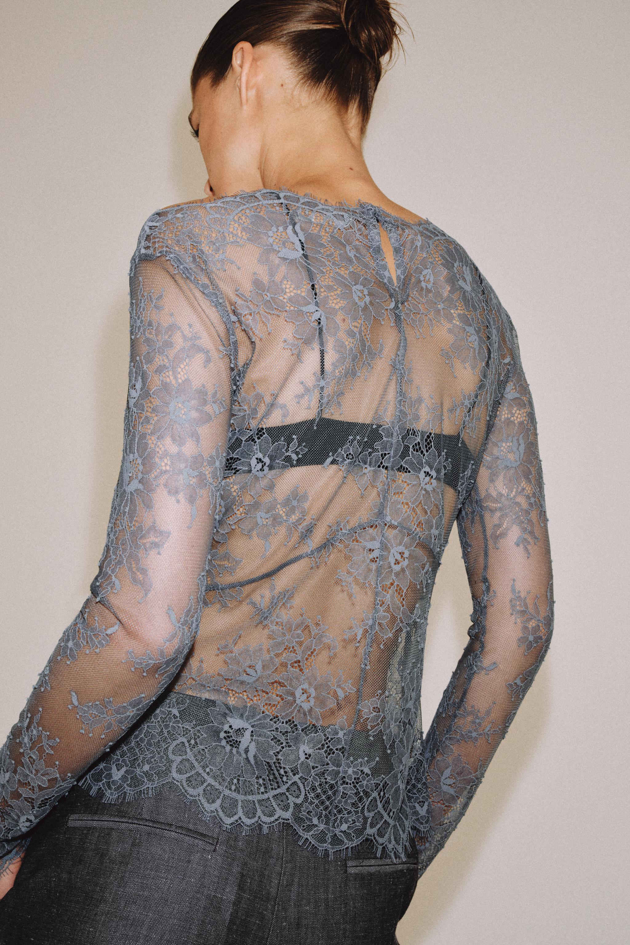 ZW COLLECTION LACE TOP