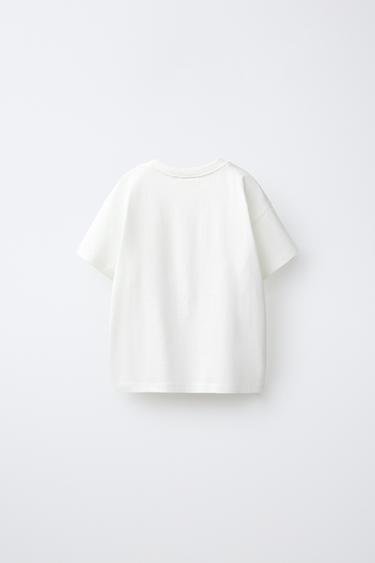 DOG PRINT T-SHIRT — White 2