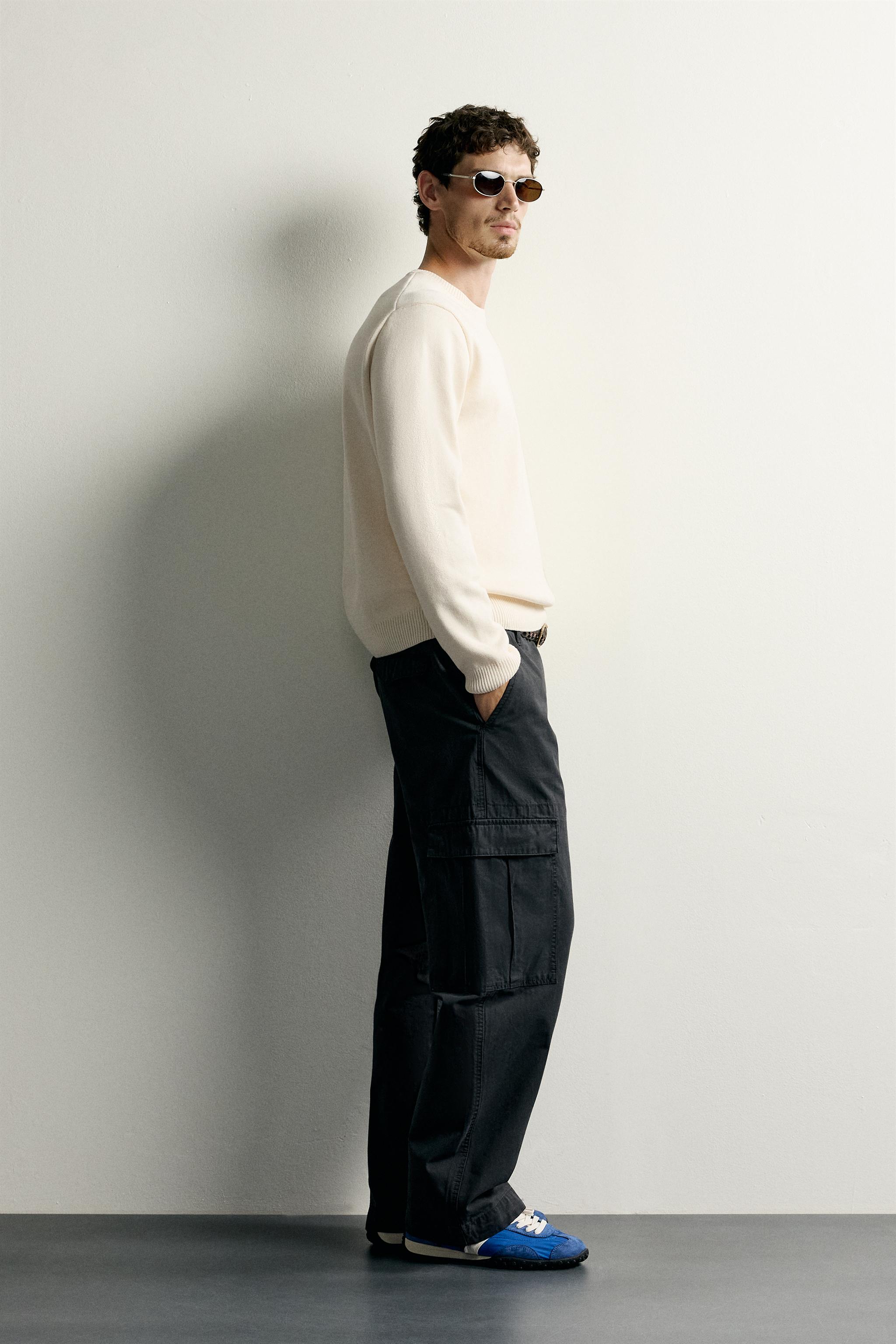 COTTON TEXTURE SWEATER