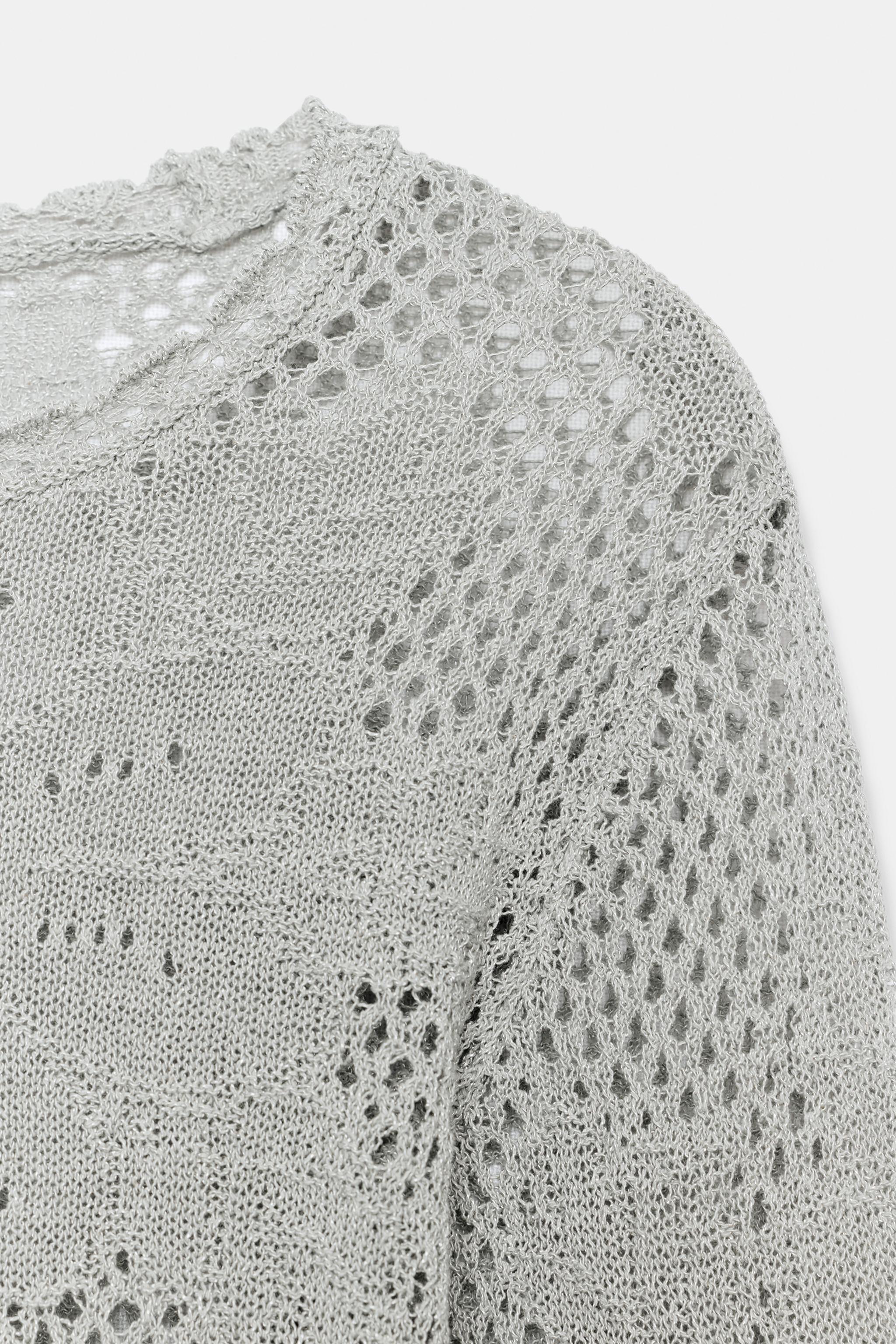 POINTELLE KNIT JUMPER