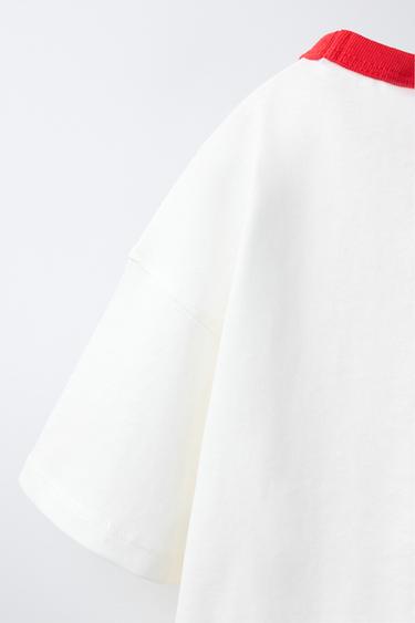 T-SHIRT IMPRIMÉ LOGO CASA LAWA X ZARA KIDS - Blanc de Zara - Image 3