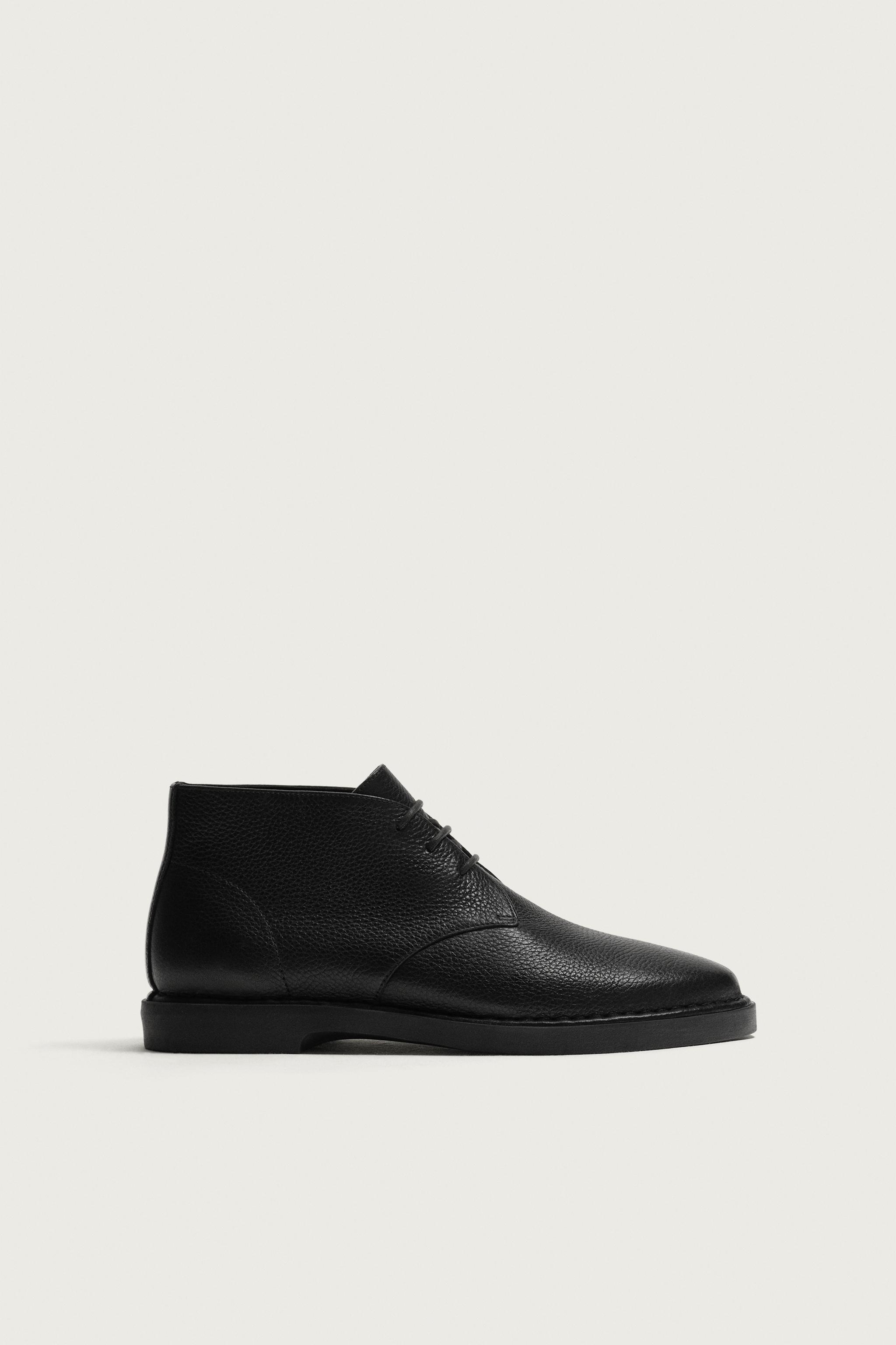 BOTTINES EN CUIR