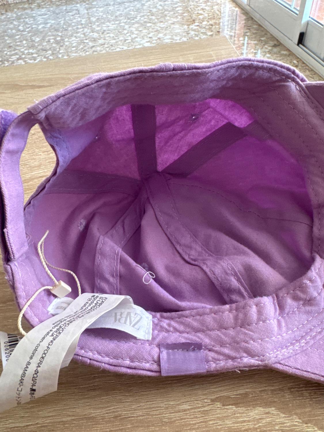 KIDS/ PLAIN CAP WITH LABEL - Image 3