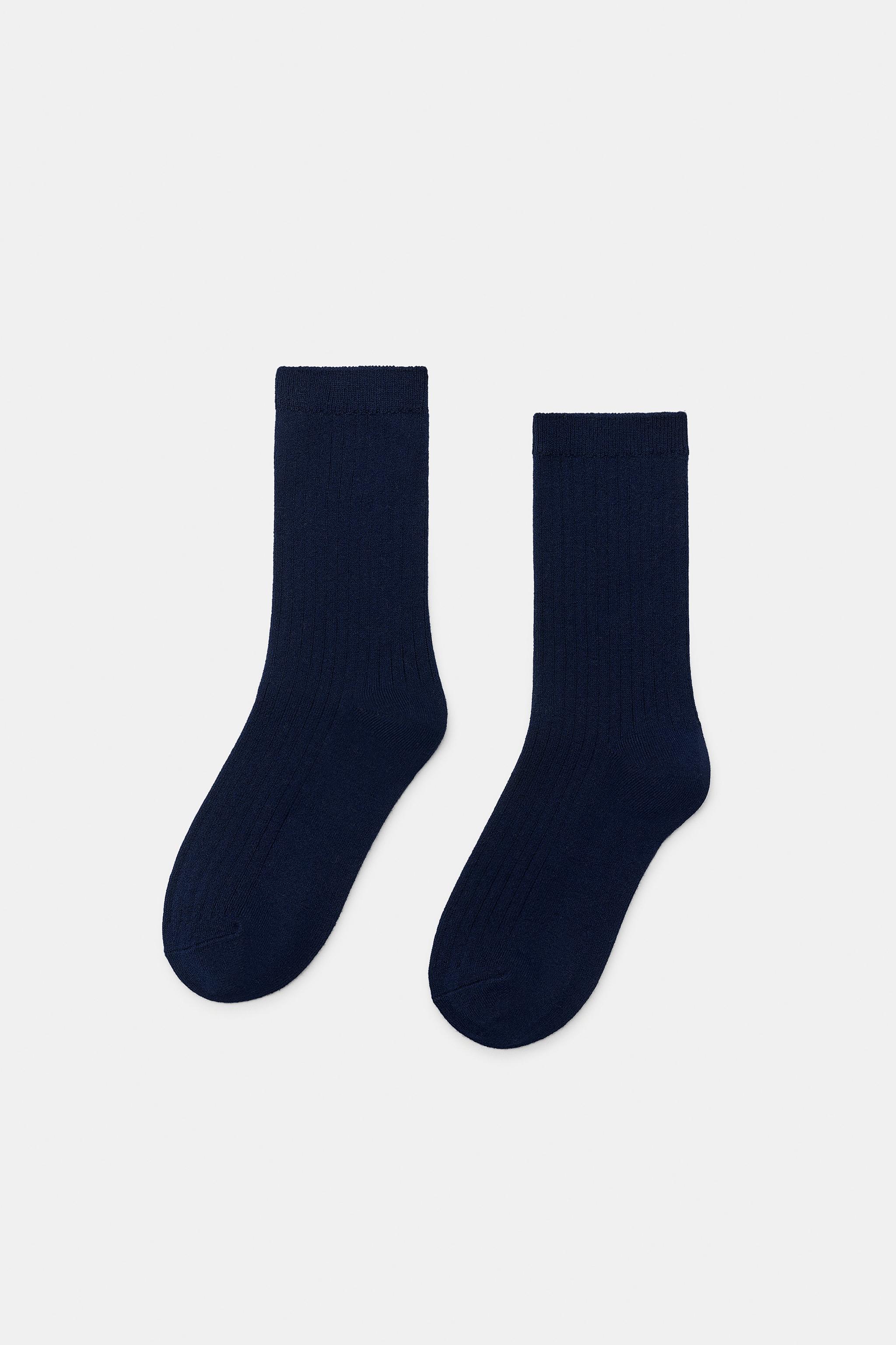 BASIC RIBBED SOCKS
