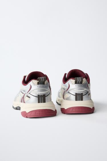 METALLIC TRAINERS - Multicoloured by Zara - Image 5