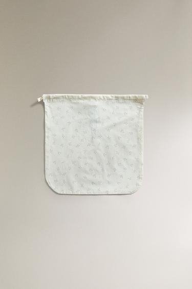 CHILDREN'S FLORAL LAUNDRY BAG - Butter by Zara - Image 3