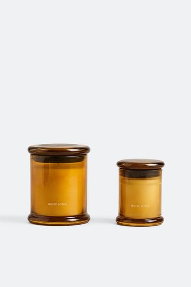 Zara WHITE LOTUS AROMATIC CANDLE - Intense red - Image 0