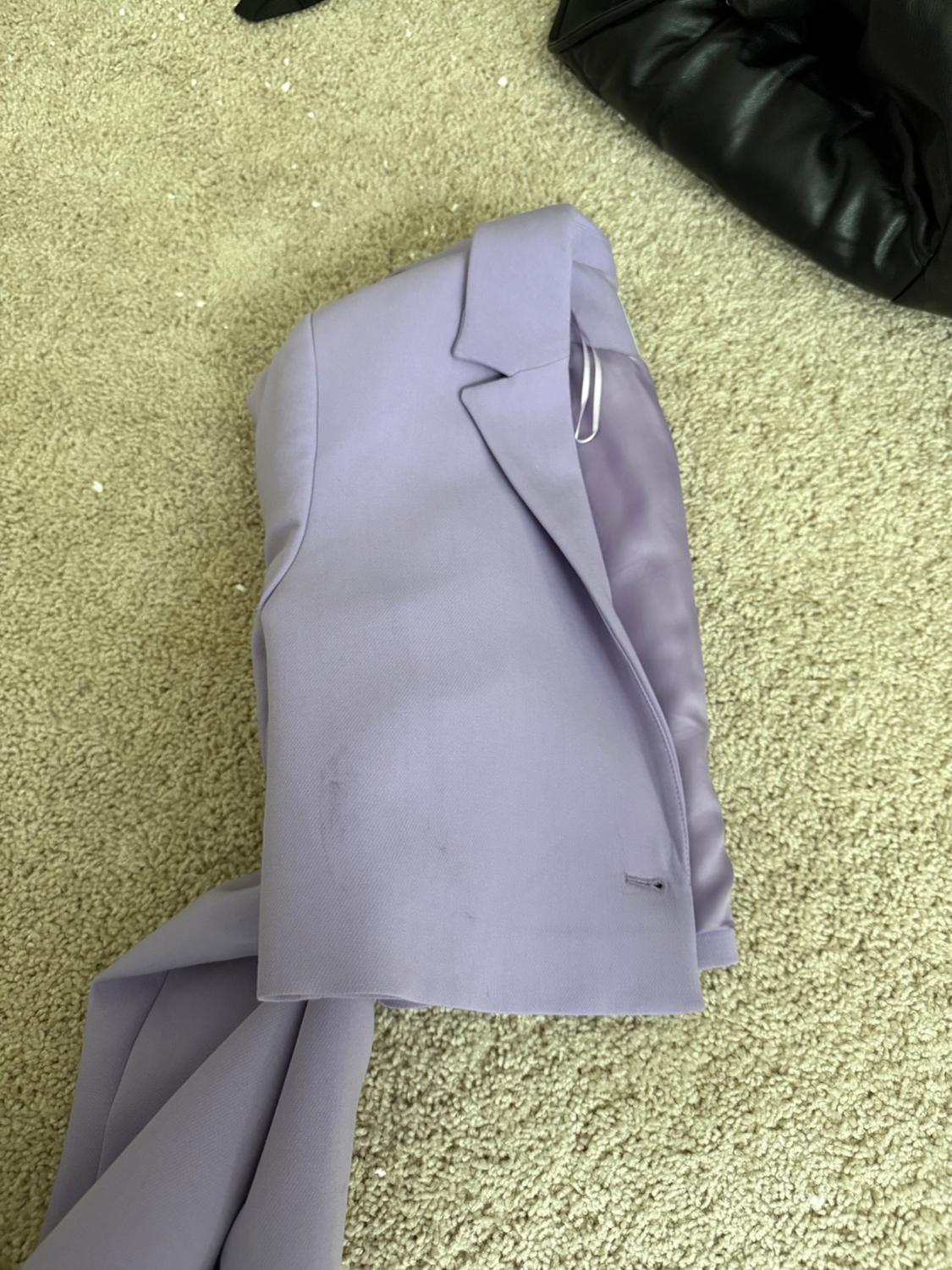 CROPPED BUTTONED BLAZER - Image 4