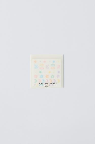 ZARA JELLY NAIL STICKERS - TINTED LEATHER by Zara