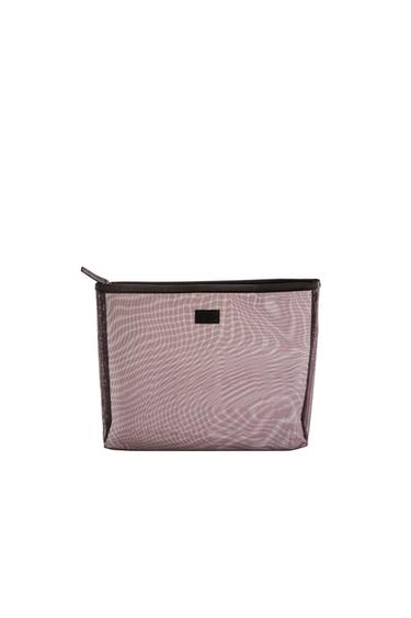 MEDIUM MESH WASH BAG - Brown by Zara