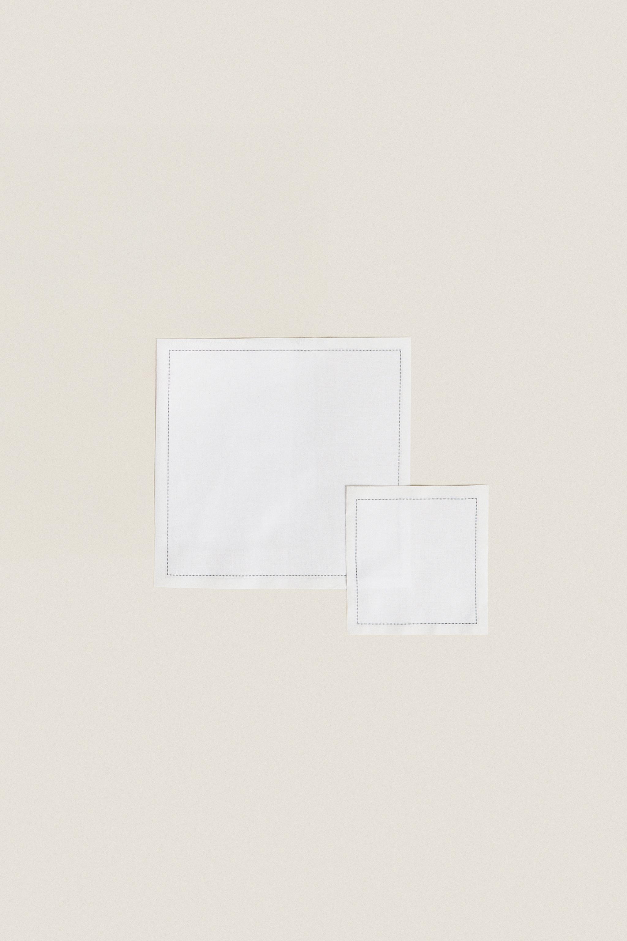 LOT SERVIETTES RÉUTILISABLES (LOT DE 20)