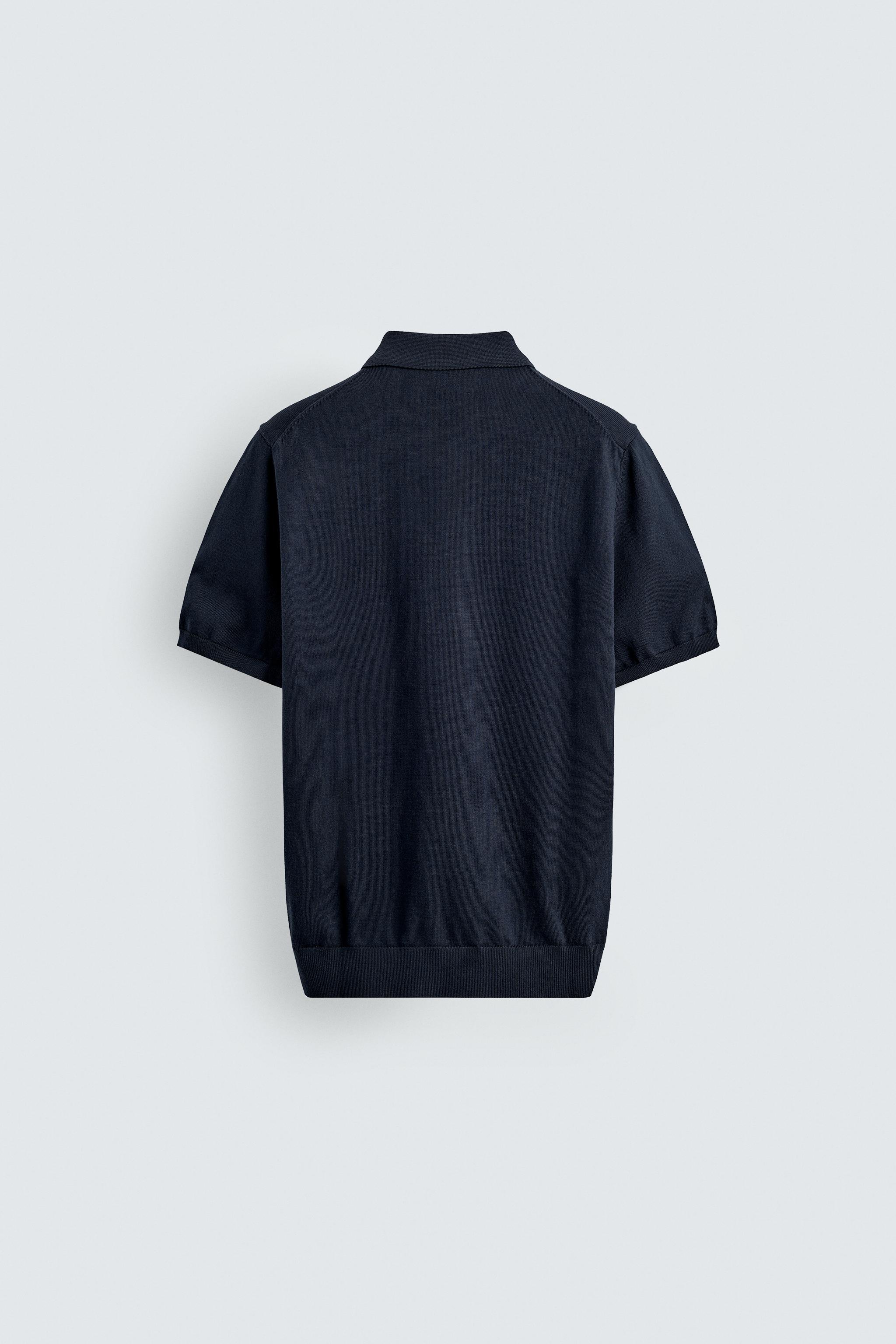 POLO REGULAR FIT EN MAILLE