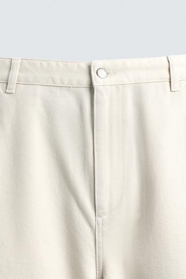PANTALON LOGO CONTRASTÉ CHAMPION ® X ZARA - Écru de Zara - Image 8