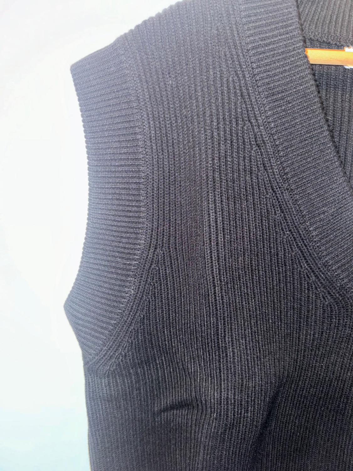 OVERSIZE KNIT WAISTCOAT - Image 2
