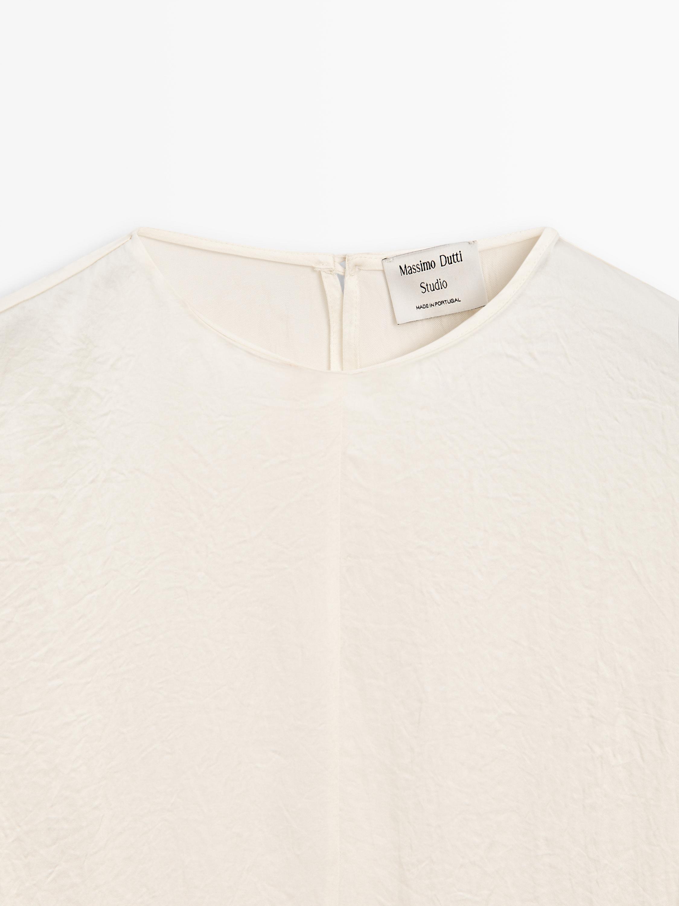 Blouse with gathered details - STUDIO