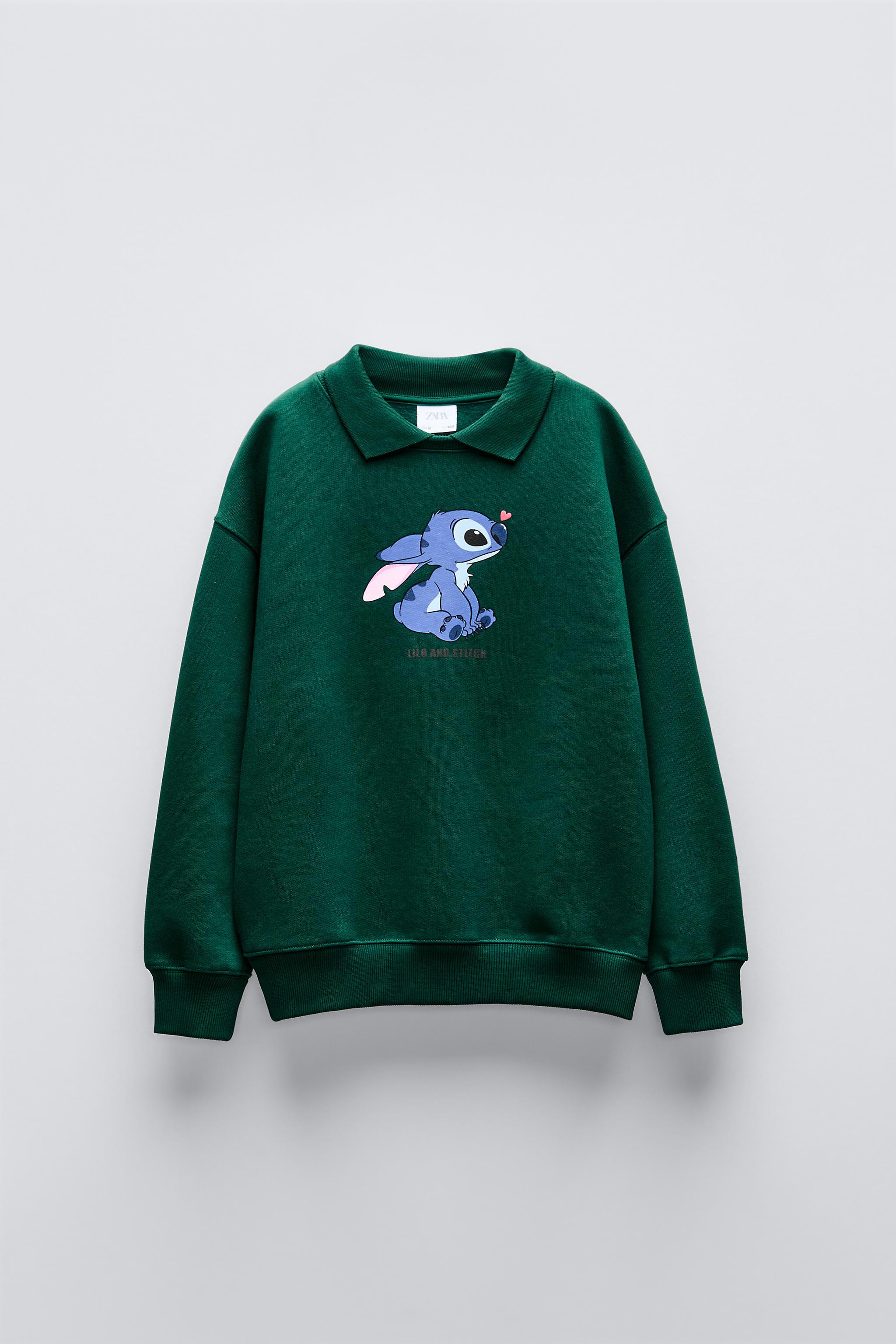 STITCH ANGEL DISNEY POLO YAKA SWEATSHIRT